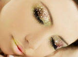 Glittering Eye Makeup