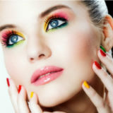 Multi Color Eye Makeup