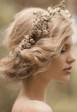 Bridal Medium Length Hairstyle