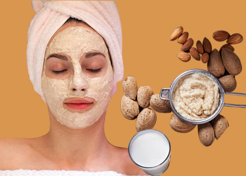 Almond facial Mask