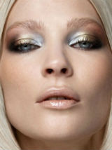 Chic Metallic Eye Makeup