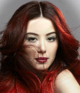 Center Parted Hairstyle
