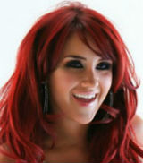 Shoulder Length Wavy Red Hair
