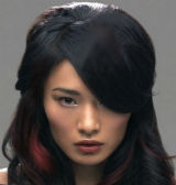 Medium Red Hairstyle