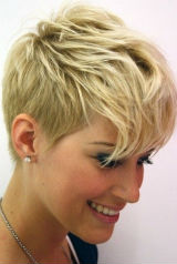 Chic Messy Short Hairdos