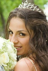 Curly Wedding Hairstyle